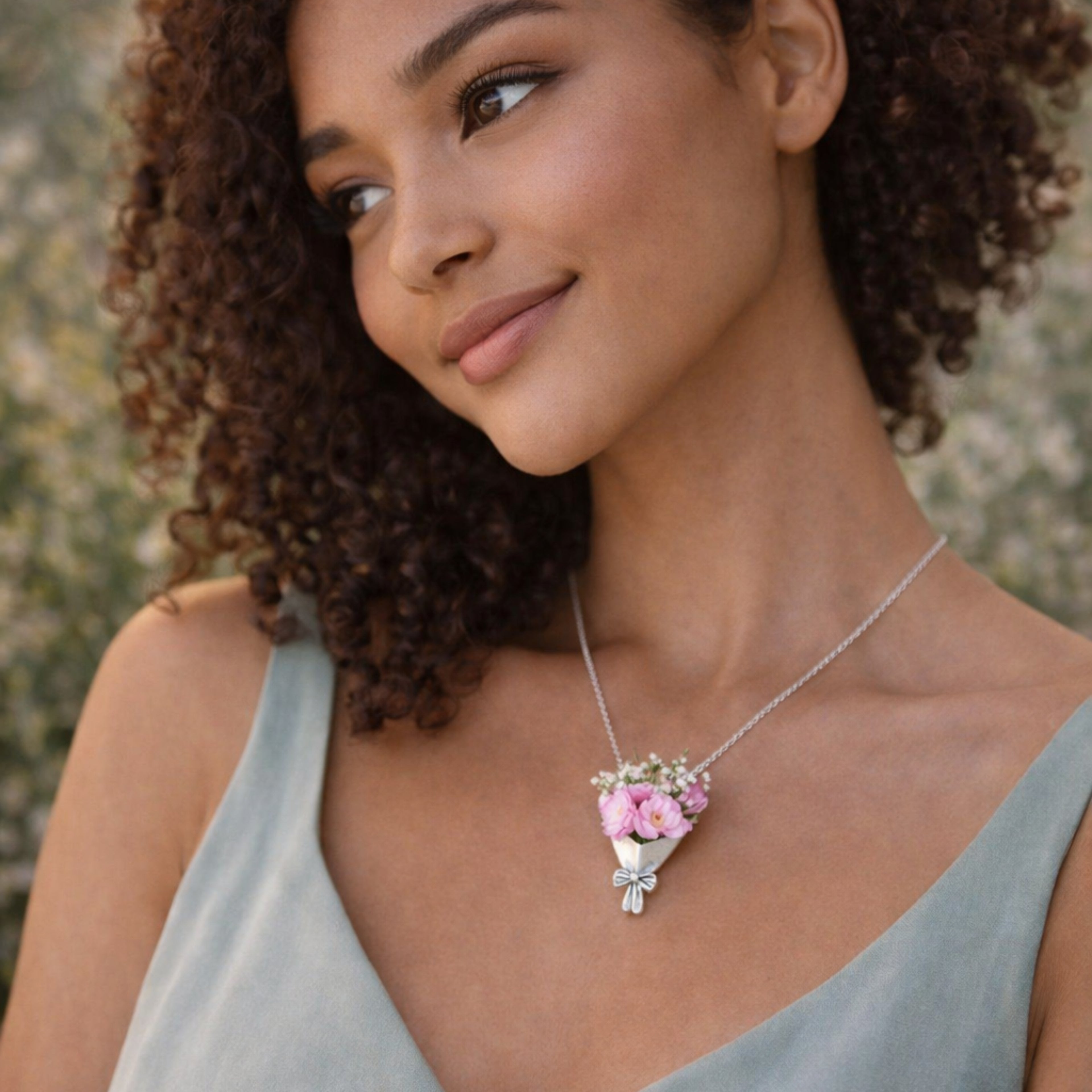 Eternal Bouquet Necklace