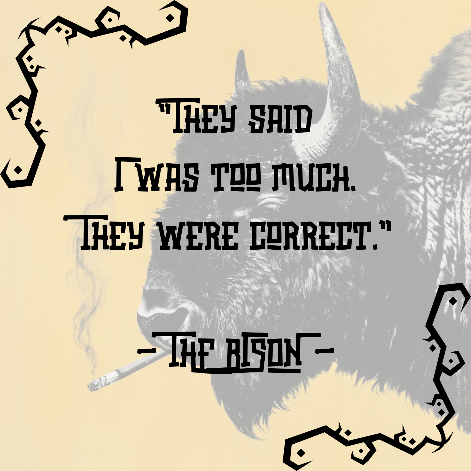 THE BISON