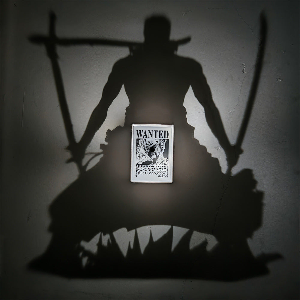 Anime & Hero Shadow Lamp – Aesthetic Wall Projection Light
