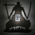 Zoro Warlord Shadow Lamp